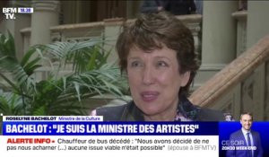 Roselyne Bachelot: "Je suis quelqu'un qui ne se détermine pas sur des sondages ou des enquêtes d'opinion"