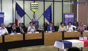 AGGLO AGDE -PEZENAS - Gilles d'Ettore réélu Président de l'agglomération Hérault-Méditerranée