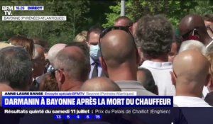 Gérald Darmanin rencontre les collègues de Philippe Monguillot, le chauffeur de bus de Bayonne mort après une agression