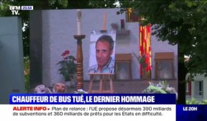 Chauffeur tué à Bayonne: plusieurs centaines de personnes rendent un dernier hommage à Philippe Monguillot