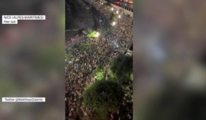 Une foule importante rassemblée à Nice pour le concert du DJ The Avener