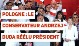 Pologne : le conservateur Andrzej Duda réélu président