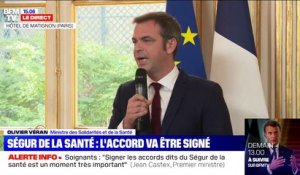 Olivier Véran : "Ces accords de Ségur sont historiques par l'ampleur de leur revalorisation"