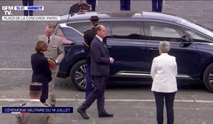 14-Juillet: Le Premier ministre Jean Castex est arrivé place de la Concorde à Paris