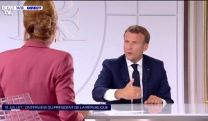 Emmanuel Macron: "On ne résout pas une crise comme celle-ci en augmentant les impôts"