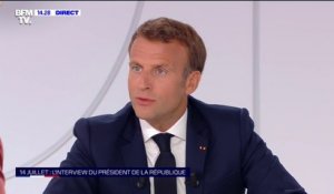 Emmanuel Macron: "On a le droit de voir loin et grand, y compris quand il ne reste que 600 jours"