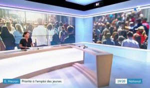 Emmanuel Macron : priorité à l’emploi des jeunes