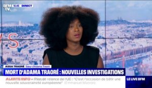 Assa Traoré: "Le racisme est réel, ça ne devrait pas faire de débat" en France