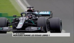 Mercedes domine les premiers essais libres