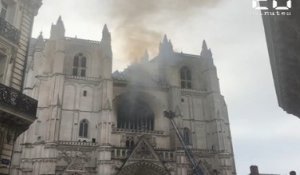 Nantes: Un incendie détruit l'orgue de la cathédrale Saint-Pierre