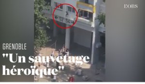 Deux enfants sautent du 3e étage et échappent miraculeusement à un incendie à Grenoble
