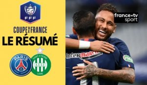 Coupe de France. : le résumé de PSG - Saint-Etienne