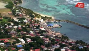 Guadeloupe vue du ciel : Un papillon en hiver - Les îles paradisiaques vues du ciel (02/08/2020)