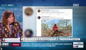 #Magnien, la chronique des réseaux sociaux : Une chasseuse de girafes provoque l'indignation - 28/07