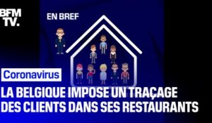 La Belgique impose un traçage des clients dans ses restaurants