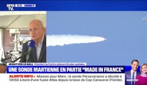 Mission pour Mars: une partie de la sonde "Perseverance" est "made in France"