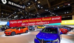 Après une perte historique, Renault promet des « temps meilleurs »