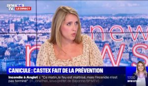 Canicule : Castex fait de la prévention (2) - 31/07