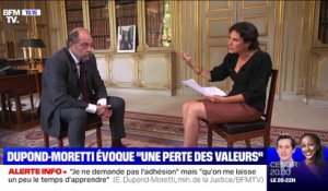 Éric Dupond-Moretti répond aux questions d’Apolline de Malherbe