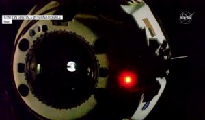 Les images de la capsule de SpaceX quittant l'ISS pour revenir sur Terre