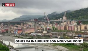 Le nouveau pont de Gênes inauguré, deux ans après son effondrement