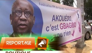 Manifestation des pro-gbagbo devant la C.E.I