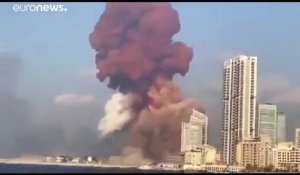 Deux très fortes explosions ravagent le port de Beyrouth : des morts et des milliers de blessés