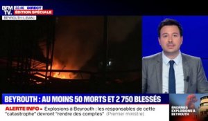Explosions à Beyrouth: Emmanuel Macron a appelé son homologue libanais et annoncé l'envoi de secours