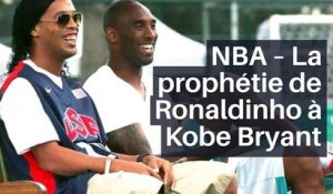 NBA – La prophétie de Ronaldinho à Kobe Bryant_IN