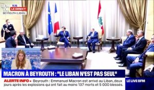 Macron à Beyrouth : "le Liban n'est pas seul" - 06/08