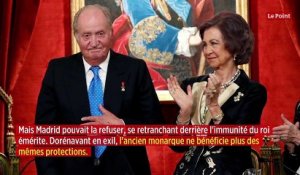 En exil, Juan Carlos risque de perdre son immunité