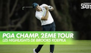 Golf - PGA Championship : Les highlights de Brooks Koepka dans le 2ème tour.