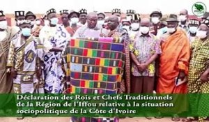 3ème mandat de Ouattara: Les chefs traditionnels de l'Iffou se désolidarisent