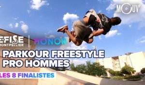Top 8 Parkour Freestyle Pro Hommes | E-Fise Montpellier by Honor