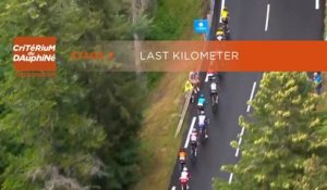 Critérium du Dauphiné 2020 - Étape 2 / Stage 2 - Flamme Rouge / Last KM