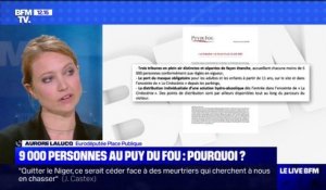 9000 personnes au Puy du Fou: Aurore Lalucq a "l'impression qu'il s'agit d'un passe-droit"
