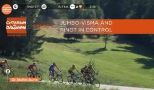 Critérium du Dauphiné 2020 - Étape 4 / Stage 4 - Team Jumbo-Visma and Pinot in control / Les Jumbo-Visma et Pinot tout en contrôle