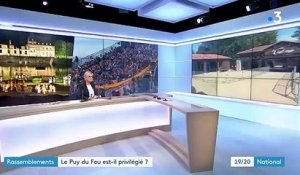 Rassemblements : le Puy du Fou est-il privilégié ?