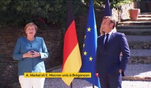 Angela Merkel reçue pour la première fois au fort de Brégançon