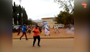 Course-poursuite entre manifestants et policiers à Abengourou