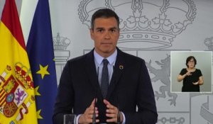 Le Président du gouvernement espagnol annonce un recours à l'armée pour lutter contre le coronavirus