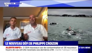 Dix ans après avoir traversé la Manche à la nage, Philippe Croizon tente un nouveau défi avec d'autres nageurs handicapés