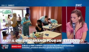 « Allô Marie ? » : Faut-il une ordonnance pour un test Covid ? - 26/08