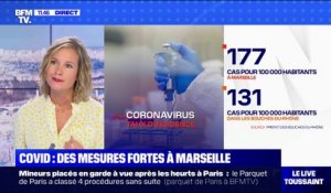 La situation sanitaire est-elle plus préoccupante à Marseille qu'à Paris ? BFMTV répond à vos questions