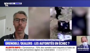 Vidéo de dealers à Grenoble: pour Julien Morcrette, "Il doit s'agir d'une oeuvre d'intimidation à l'encontre de la concurrence"