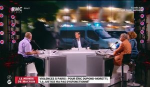 Le monde de Macron : Violences à Paris, pour Éric Dupond-Moretti, "la justice n'a pas dysfonctionné" - 27/08