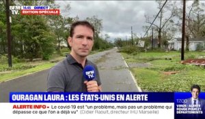 Les images des premiers dégâts de l'ouragan Laura en Louisiane