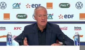 FOOTBALL : International : Bleus - Deschamps : "Aouar a plus de continuité dans ses performances"