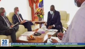 RTG / Audience entre l’ambassadeur de France au Gabon et le Ministre de l’éducation
