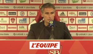 Dall'Oglio : «J'ai vu une équipe qui court» - Foot - L1 - Brest